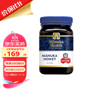 蜜纽康（Manuka Health）麦卢卡花蜂蜜 新西兰原装进口UMF蜂蜜 MGO珍稀活性成分蜂蜜 （MGO400+）500g（效期25年6月）