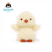 JELLYCATjellycat正品卷毛小狗猪熊羊兔子狐狸猫咪蛇毛绒玩偶玩具公仔娃娃 little卷毛小鸡 18cm（赠防尘袋）