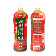 山楂树下冠芳(无蔗糖)山楂汁饮品1.25L*6瓶 无蔗糖