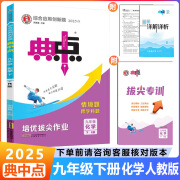 2025新版典中点九年级上册下册语文数学英语物理化学人教版外研版教材同步训练荣德基综合应用创新题典点九年级上册下册尖子生提分练习册 25春【9下化学】人教版