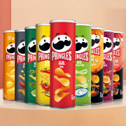 品客（Pringles）【9罐装】品客薯片全家福9罐休闲零食膨化食品追剧零食 【主播】【9罐】经典9口味