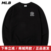 美职棒（MLB）官方 舰店官网男孩女孩 秋季新款潮流时尚卫衣跑步健身休闲套头衫 7AMTB0241-50BKS 110(110/56A)