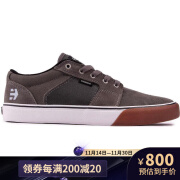 ETNIESBarge Ls 运动鞋 24新款时尚百搭男士运动板鞋 舒适透气缓冲减震 Dark Grey White Gum 42