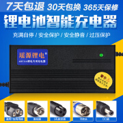 森瑶电动车锂电池24V36V48V60V72V3A4A5A智能充电器锂电池通用快充 24V5A输出25.2V