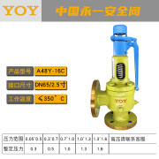 飞峰法兰安全阀A48Y/H/F-16C/25P锅炉管道泄压阀弹簧全启带扳手压力阀 永一DN65