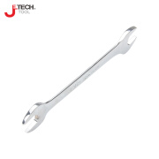 捷科（JETECH）OWSF10-12 镜抛双开扳手 两用开口呆扳手扳子薄形10mm/12mm