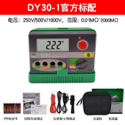 多一 新能源汽车 绝缘电阻仪 30-2 数字式数字兆欧表 DY30-1标配(250V500V1000V)