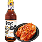 饥饿小猪韩国风味鱼露500ml 腌制泡菜辣白菜 凉拌菜炒菜海鲜汁调味汁 鱼露500ml