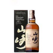 山崎（Yamazaki）三得利山崎系列43度烈酒威士忌 700ml日本原瓶进口洋酒 山崎12   带盒