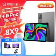 联想平板小新Pad 平板电脑学生学习娱乐办公二合一PAD KT11E pad2024款 8G+128G｜鸽子灰 标配