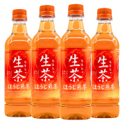 麒麟日本进口0卡0脂无糖饮品KIRIN麒麟生茶煎茶烘焙绿茶饮料525ml /瓶 烘焙绿茶525ml*4瓶