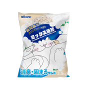 NIKORO妮可露樱花味混合猫砂茉莉矿砂20公斤豆腐砂 原味奶香2.5Kg/包 混合猫砂 1包试用