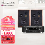 乐富豪（Wharfedale）英国沃夫德尔90周年系列 Super Denton 登腾3HiFi书架箱音响高保真无源三分频家用客厅桌面2.0发烧 马兰士PM7000N+SUPER DENTON