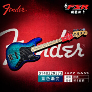 FENDER初始化乐器 芬达 Fender电贝司 J型9902 9903玩家系列BASS J贝斯 0140229573 限量款 蓝色渐变