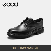 爱步（ECCO）德比鞋 冬季新款增高商务正装皮鞋男 都市奥斯陆550224 黑色42