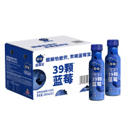 福兰农庄蓝莓宝蓝莓复合果汁饮料 1瓶约等于39颗蓝莓300ml/瓶 【39颗蓝莓】300ml*15瓶