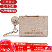 VERSACE JEANS COUTURE范思哲 零钱包女士钱夹本命年亮红色聚酯纤维零钱包卡夹七夕礼物 E3VSBPN170787901