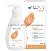 令特适（Lactacyd）俄罗斯Lactacyd令特适女性妇科洗液止痒去异味私处温和护理液 200ml黄色温和