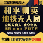 和平精英地铁手办无人局逃生人机房无真人场均600万千万装备手办 地铁无真人局1局