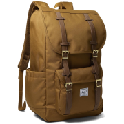 Herschel Supply Co.男士双肩包 Little America 经典简约旅行百搭耐磨大容量双肩背包 Bronze Brown ONE SIZE