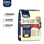 猫头鹰（OWL）马来西亚进口咖啡馆系列微研磨三合一特浓速溶咖啡粉 40条装 1盒 【店铺】特浓 800g