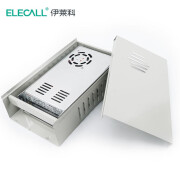 伊莱科（ELECALL)防雨型开关电源FY-400W-24V/16.7A电源适配器直流稳压LED灯带显示屏变压器交流转直流 16.7A