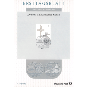东吴收藏 集邮 邮票 德国出世纸/出生卡/邮戳卡 之三十五 2012-41	梵蒂冈理事会