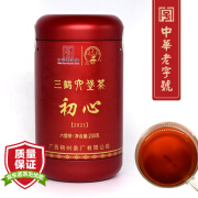 三鹤 六堡茶黑茶百年木仓初心200g2018年陈化显槟榔香广西梧州茶厂