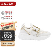 巴利（BALLY）女鞋新款女士白色运动鞋厚底老爹鞋6234728 BRINELLE-NEW-T 骨白色 36