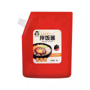 小伙子过年拌饭酱1kg/ 韩国石锅拌饭酱商用拌饭酱 韩式甜辣酱 【尝鲜装】小伙子拌饭酱1kg*1袋