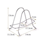 喵末不锈钢锅盖砧板架切菜板架子家用厨房台面放案板菜板置物架收纳架 1个装【不锈钢砧板架-用坏