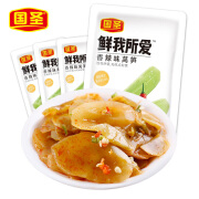 国圣鲜我所爱香辣莴笋办公室休闲零食品 香辣莴笋25g*30包/箱