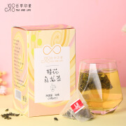 百草印象桂花乌龙茶36g*2盒装三角袋泡茶包组合花草茶叶 108桂花乌龙茶 36g * 2盒