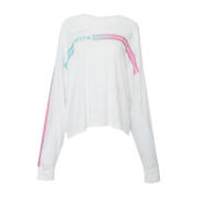 马塞洛 博伦（Marcelo Burlon）奢侈品服饰女印花圆领卫衣 CWAB0087110-0188 经典 白色 M