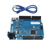 Arduino LeonardoR3开发板官方版本ATMEGA32U4单片机模块配数据线 送micro线*Arduino Leonardo