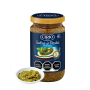 茄意欧CIRIO 进口意大利下饭酱拌饭酱 青酱Pesto 190g罐装罗勒酱意面酱