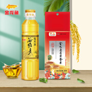 金龙鱼礼盒油米面组合稻米油400ml+大米500g节日送礼袋员工福利粮油套餐 稻米油400ml+大米500g