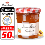 蓓妮妈妈果酱法国进口Bonne Maman水果量50%早餐烘焙面包酸奶伴侣225g/瓶 【临期】杏果酱(保质期至25.7月) 225g/瓶