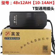 英联电动车电瓶充电器48V12AH20AH60V64V72V适用于新日爱玛雅迪 48v12AH 输出1.9AT型插头