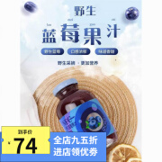 阿尔卑斯野生蓝莓汁浓缩饮品果汁饮料248ml常温营养 蓝莓汁248ml*6瓶