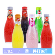 哇尔塔希腊进口 汽水含气果汁饮料 232ml*6瓶 玻璃瓶 随机6瓶