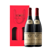 路易亚都（Louis Jadot ）法国勃艮第干红葡萄酒 750ml 宝祖利山庄干红双支礼盒