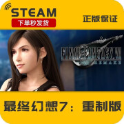 最终幻想 7重置版 steam  PC中文 FINAL FANTASY VII REMAKE 标准版 简体中文 中国大陆区