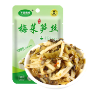 下饭集市 梅菜笋丝30g小包装整箱即食开味菜酸菜雪菜笋丝下饭菜咸菜酱菜 梅菜笋丝30g*3包【脆爽开味】