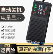 速美特  自动断电关机车充电器 铅酸电池通用充电器 T型通用 60V/20-25AH(速充升级款)