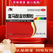 健舟 富马酸亚铁颗粒 2g:0.2g*12袋 缺铁性贫血 1盒装