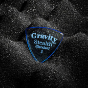 GRAVITY GUITAR PICKS G 美国手工木电吉他拨片耐磨 Sunrise/Stealth Razer吉他拨片 GSSS2P 抛光