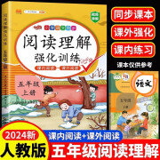 2024阅读理解五年级上册阅读理解强化训练专项训练书小学语文同步强化训练题练习册课外阅读理解每日一练