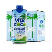 唯他可可（Vita Coco）椰子水椰汁夏季饮料 低糖低卡富含电解质 原装进口果汁500ml*6瓶