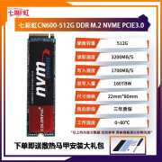 七彩虹（Colorfly）七彩虹CF700固态硬盘M.2PCIE4.0 NVME 512G1T2T台式机笔记本PS5 PCIE3.0 缓存版 CN600 512G 其他/other